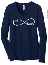 Load image into Gallery viewer, Infinity Long sleeve V-Neck
