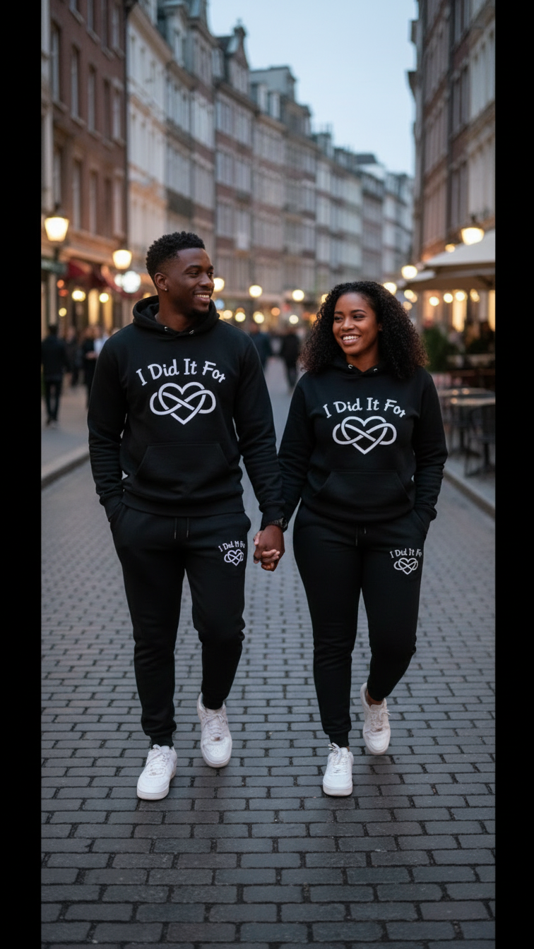 Jogger Set ( Heart & Infinity Design)